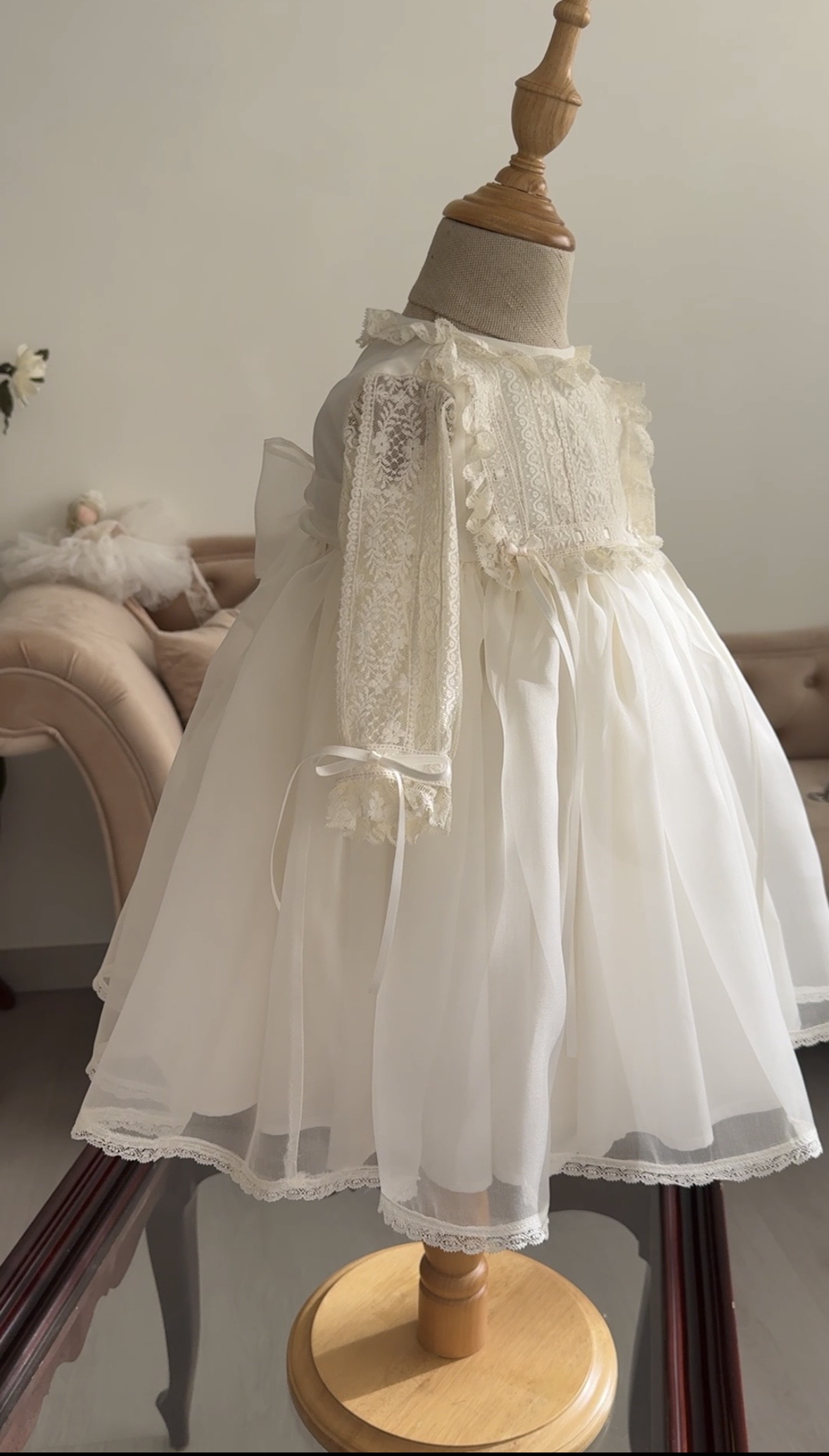 Rome silk organza dress - Image 2