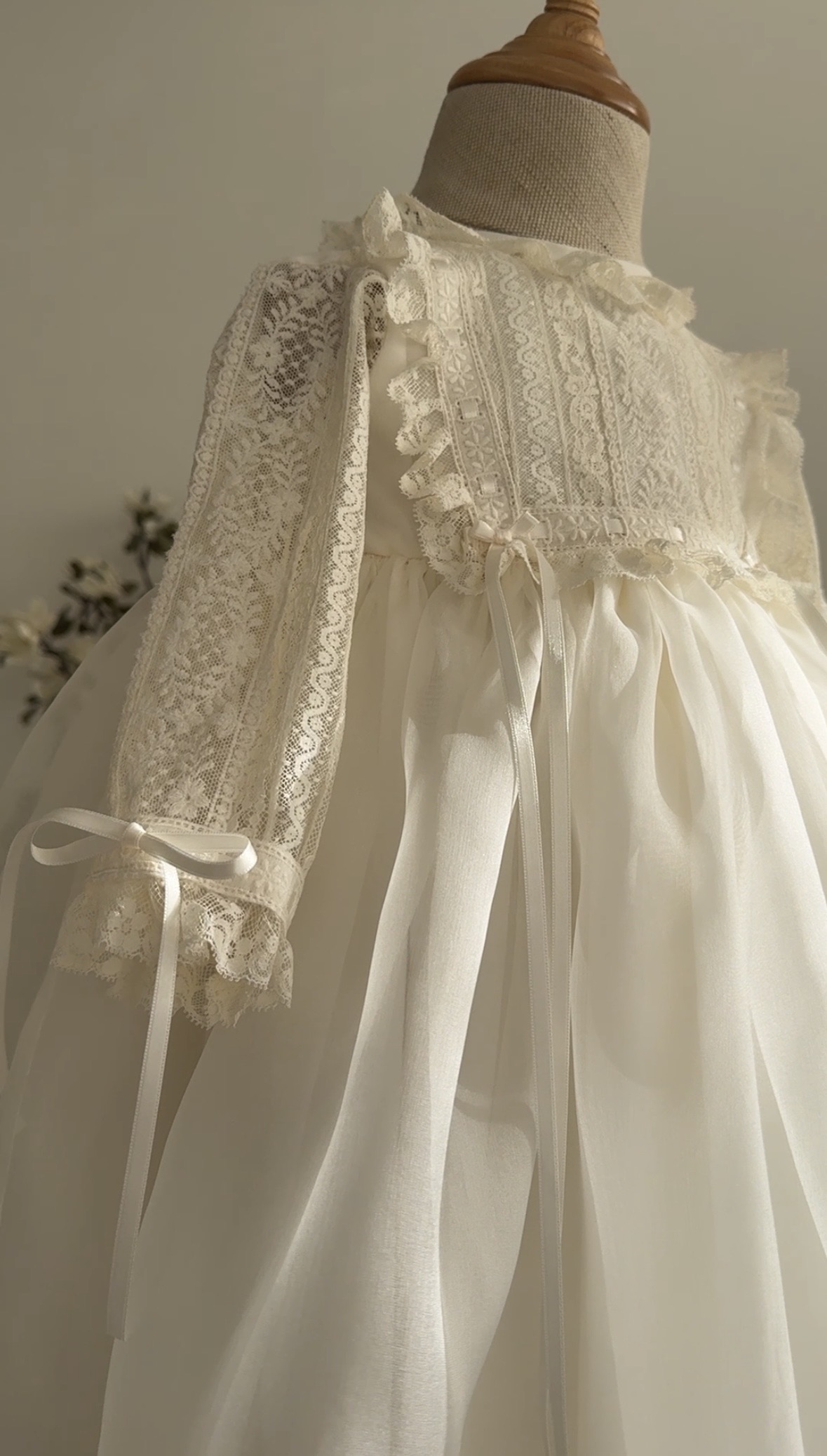 Rome silk organza dress - Image 5